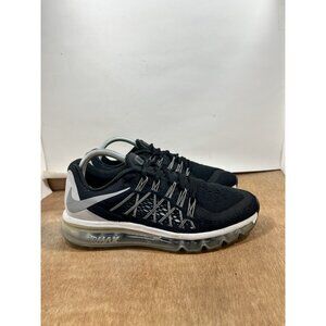 Nike Air Max 2015 Running Shoes Womens Size 9 Black Sneakers Comfort 698903-001